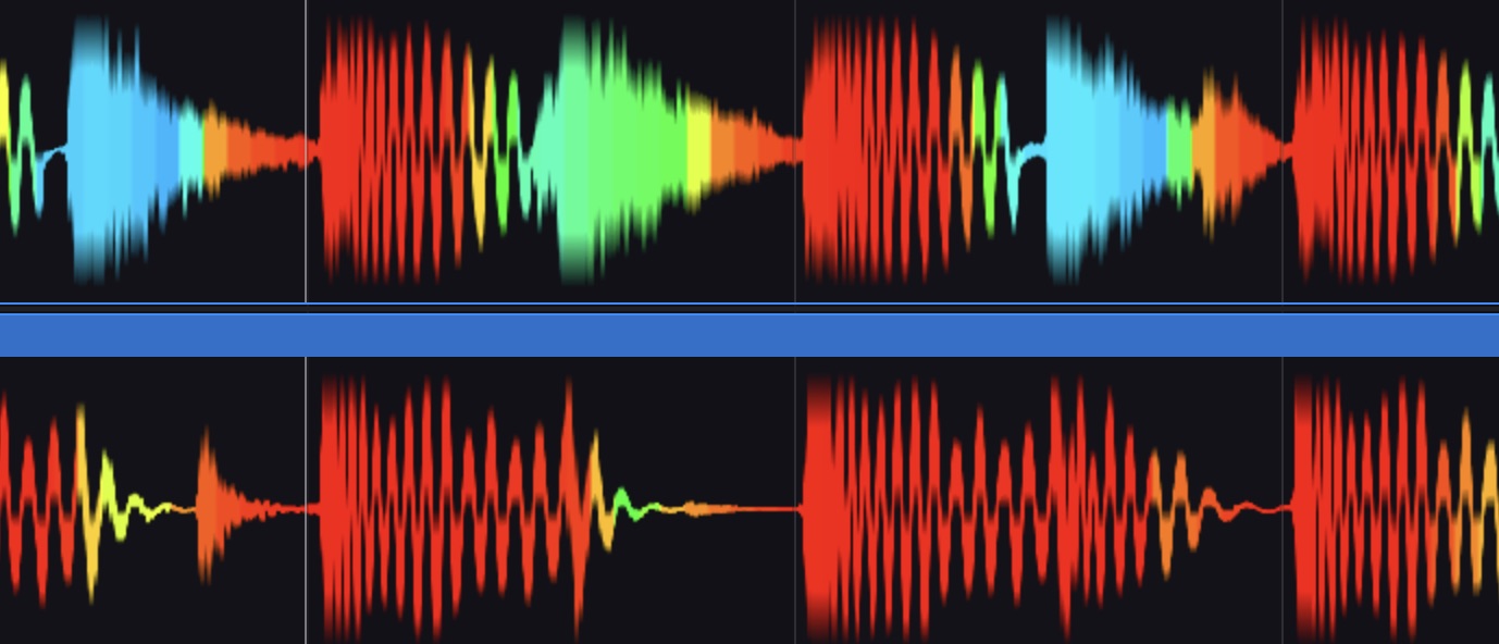 Advanced beat grid detection and tempo analysis interface